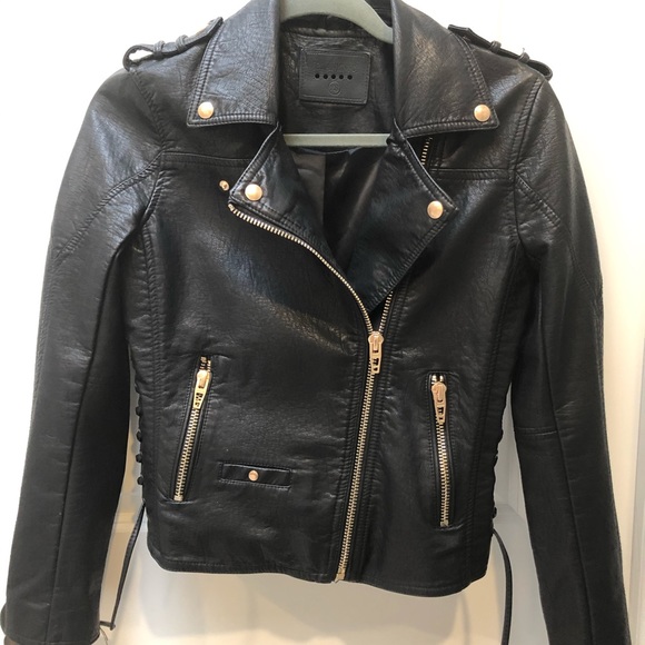 Blank NYC Jackets & Blazers - Black leather Jacket